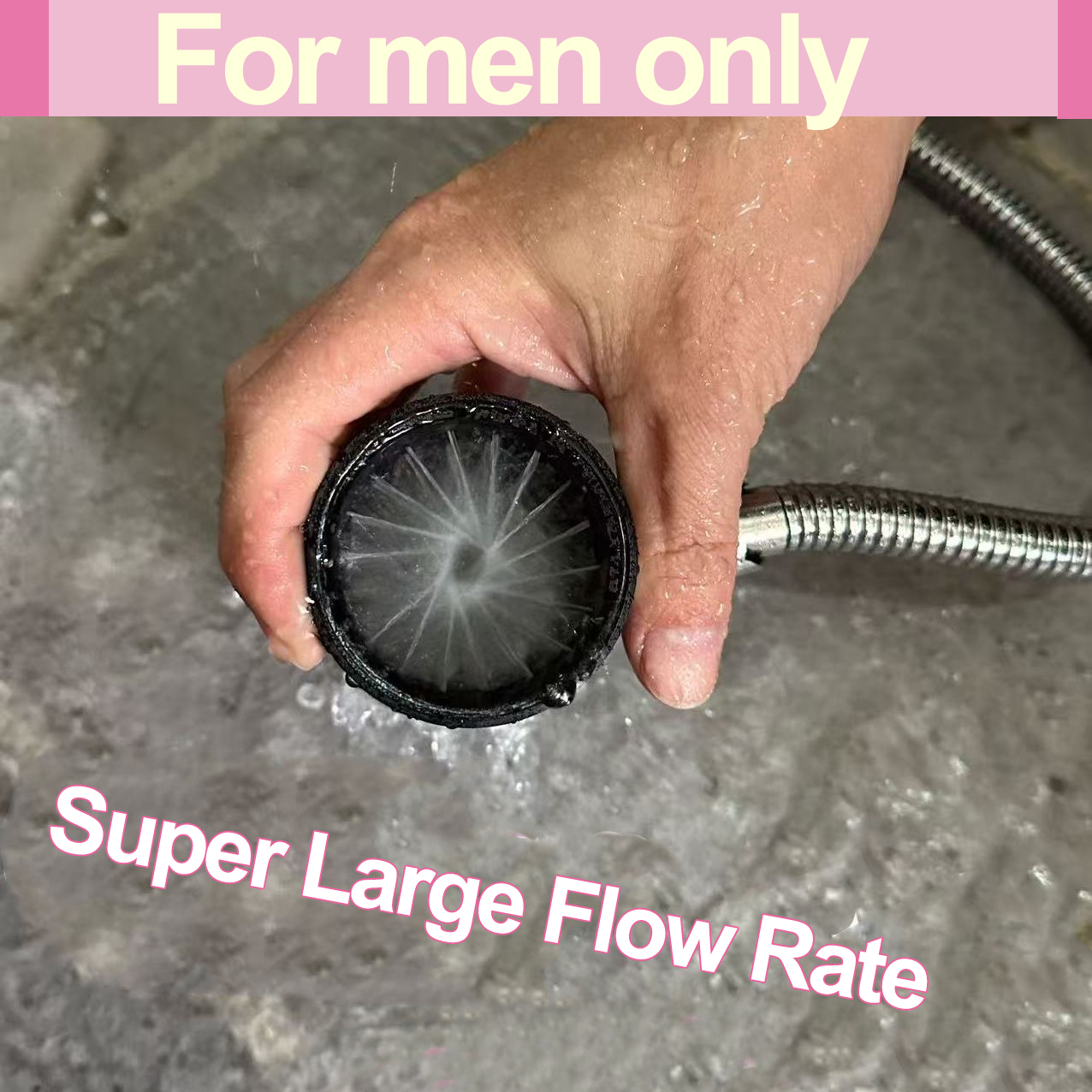 Pet Supplies Delivery - High Pressure Handheld Shower Head ,Flushing