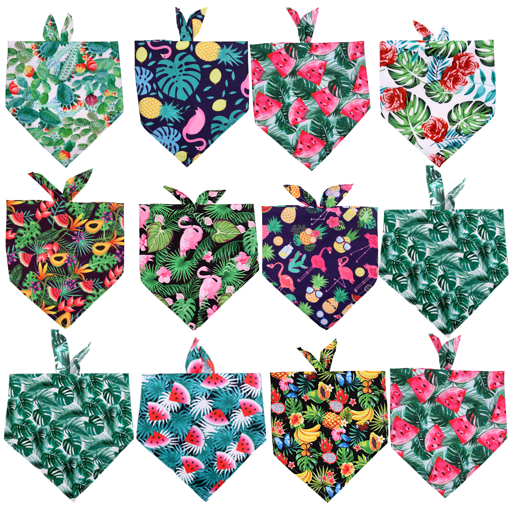 Pet Supplies In Bulk - 50pcs Dog Bandana Summer Fruit Style