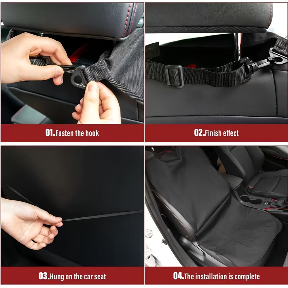 Waterproof Pet Car Seat Cover  - огляд і ціна Dog Raincoat