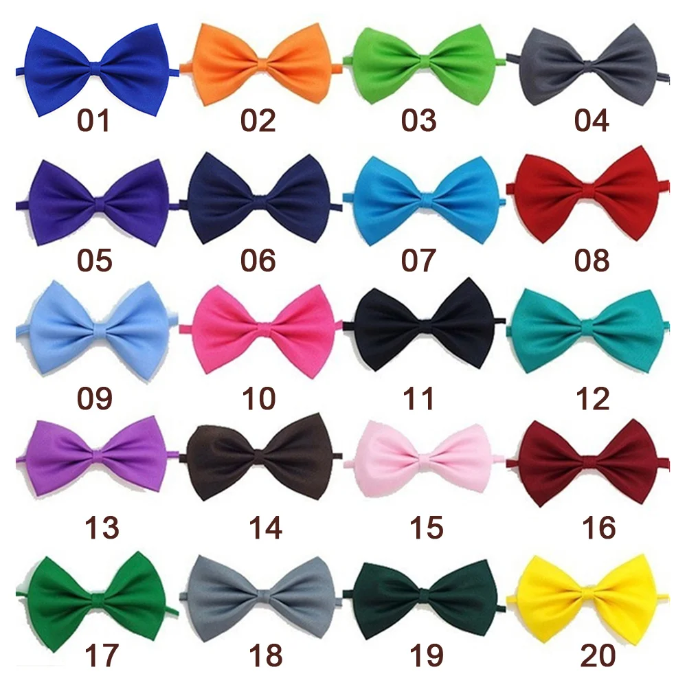 50/100pcs Dog Bows Mix Colors  - огляд і ціна Pet Supplies Wholesale