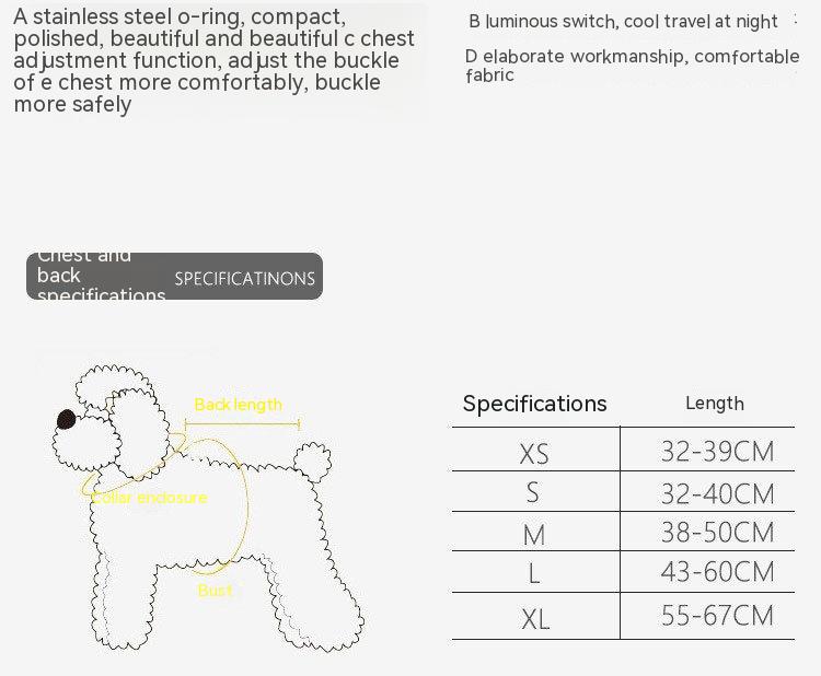 Adjustable LED Dog Harness No  - огляд і ціна No Pull Dog Harness