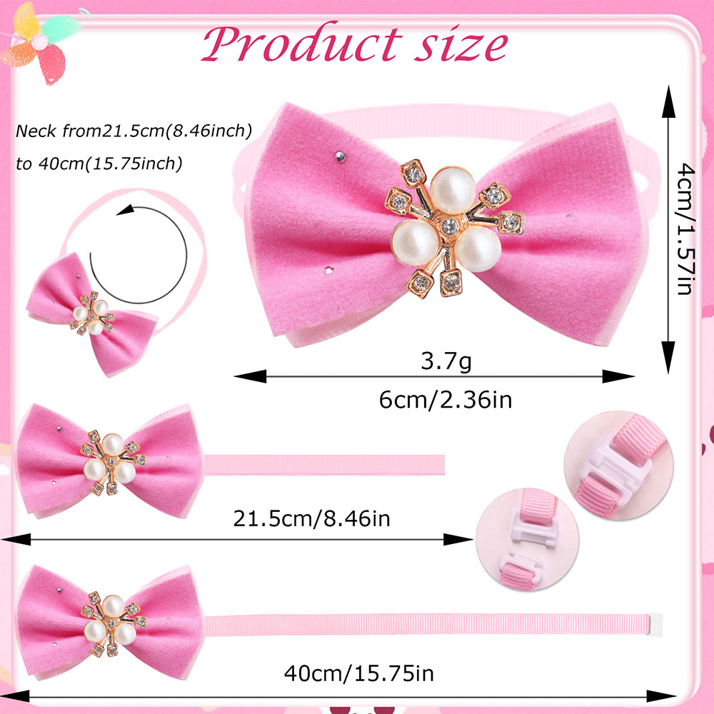 50pcs Bulk Pet Dog Bow Tie Fas - огляд і ціна Pet Supplies In Bulk