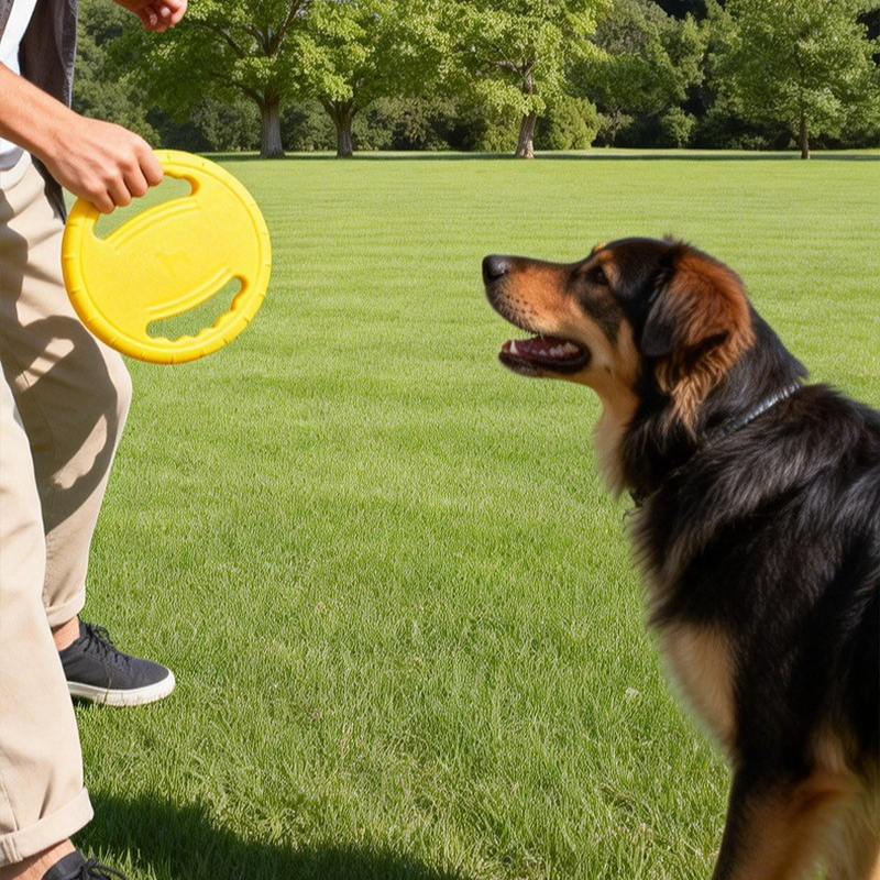 EVA Dog Flying Disc Handle Bit - огляд і ціна Pet Supplies Wholesale