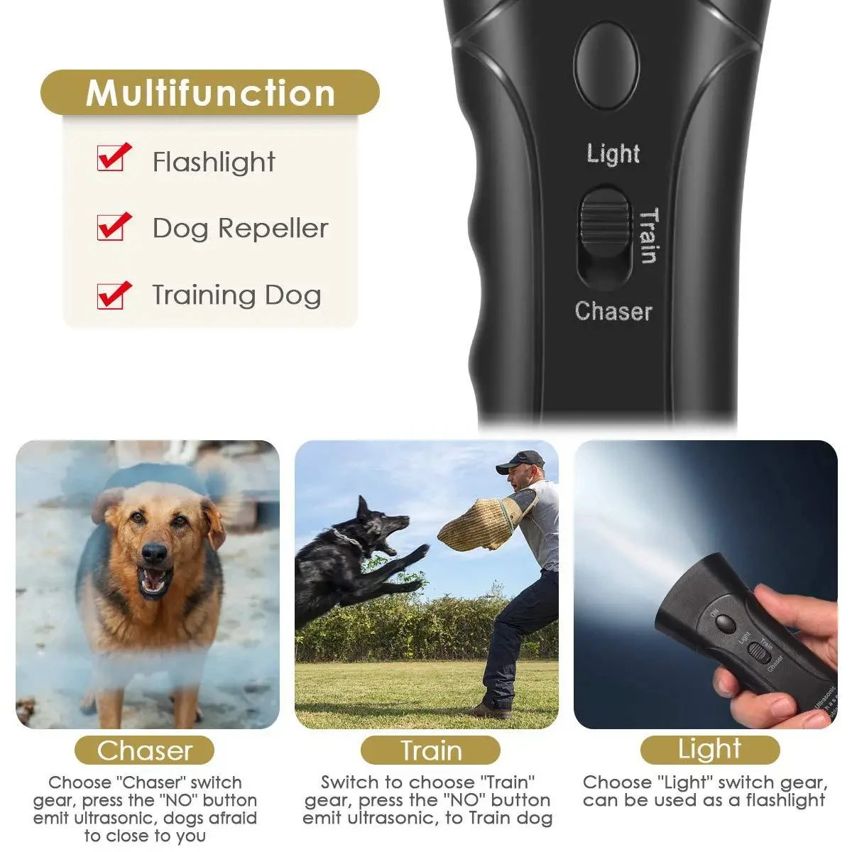 Pet Dog Repeller Anti Barking  - огляд і ціна Pet Supplies In Bulk