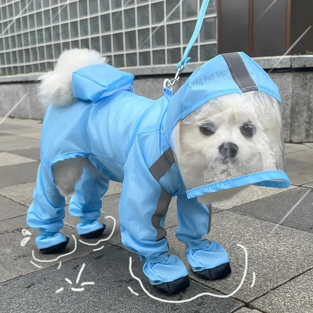 Dog Raincoat Rain Jacket Cute  - огляд і ціна Dog Raincoat