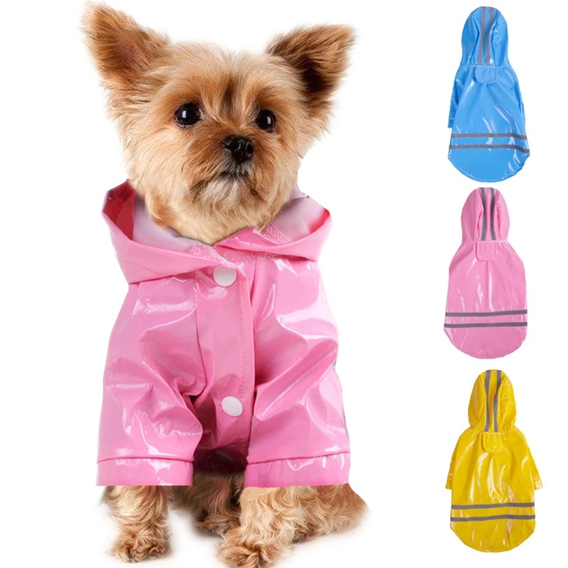 Summer Outdoor Puppy Pet Rain  - огляд і ціна Dog Raincoat