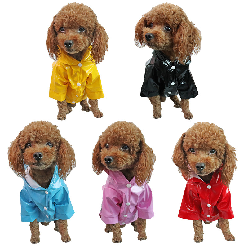 Summer Outdoor Puppy Pet Rain  - огляд і ціна Dog Raincoat
