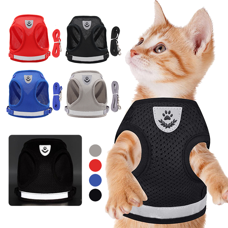 Breathable Cat Harness Escape  - огляд і ціна No Pull Dog Harness