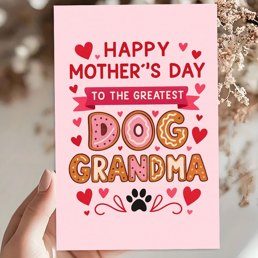1Pcs Mother's Day Greeting Car - огляд і ціна Pet Supplies Gift Card