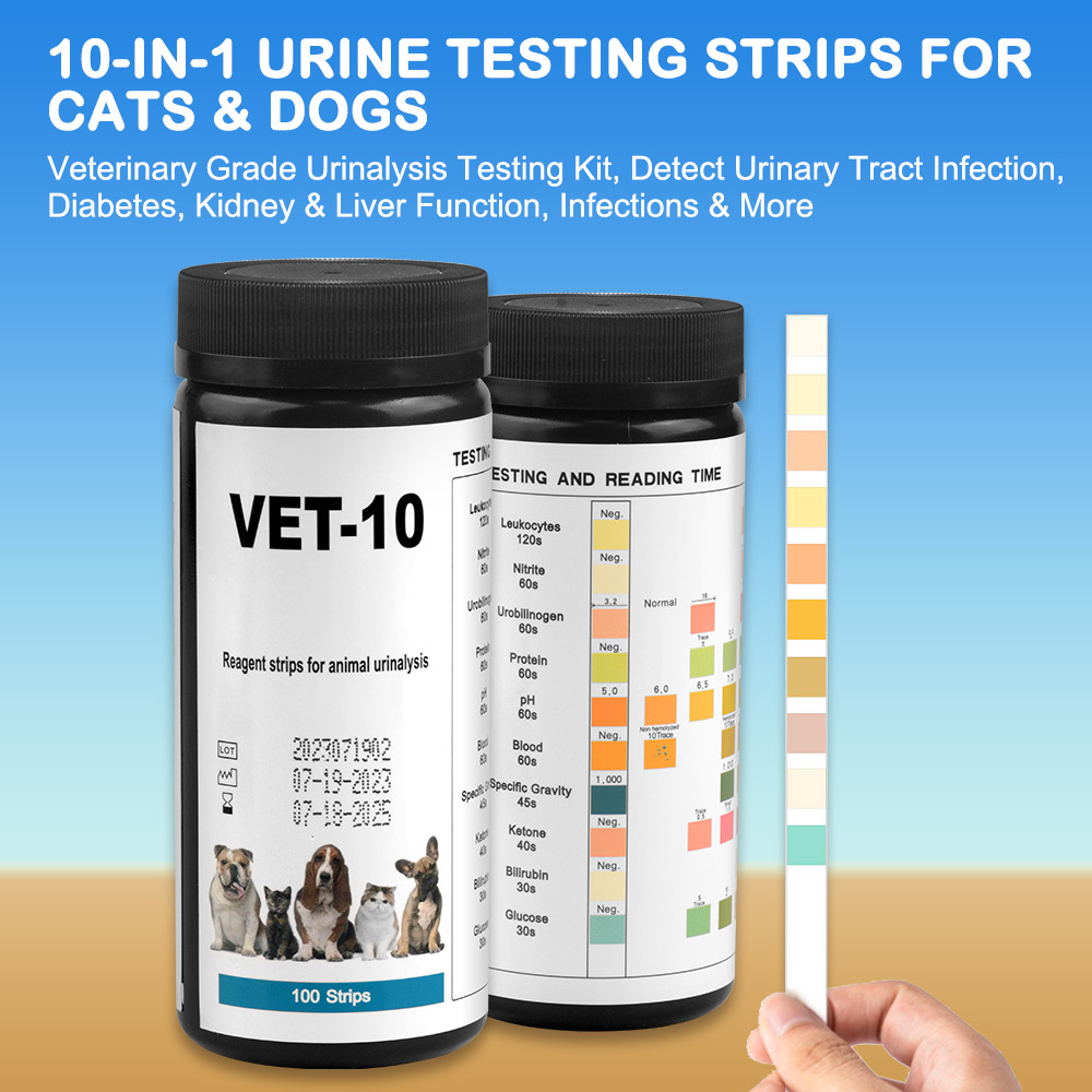 Pet Urine Testing Strips, 100  - огляд і ціна Pet Supplies Delivery