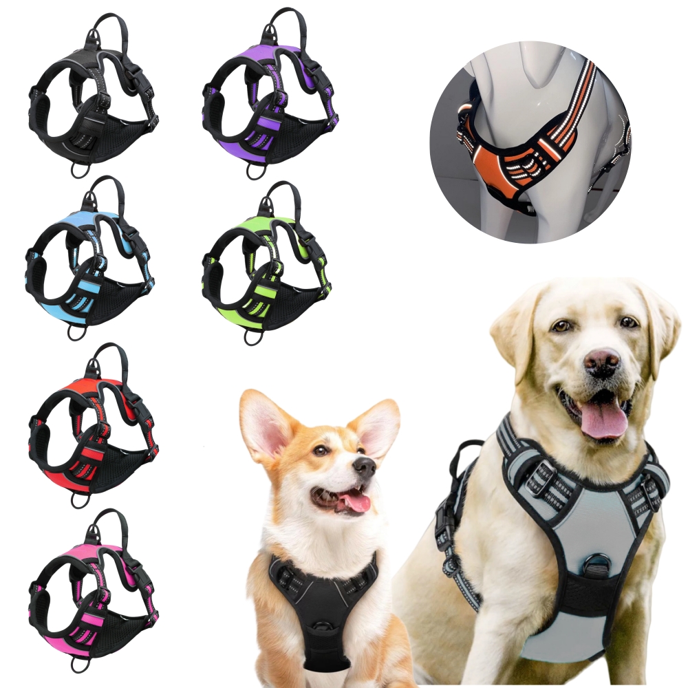 No Pull Dog Harness Large Dog  - огляд і ціна No Pull Dog Harness