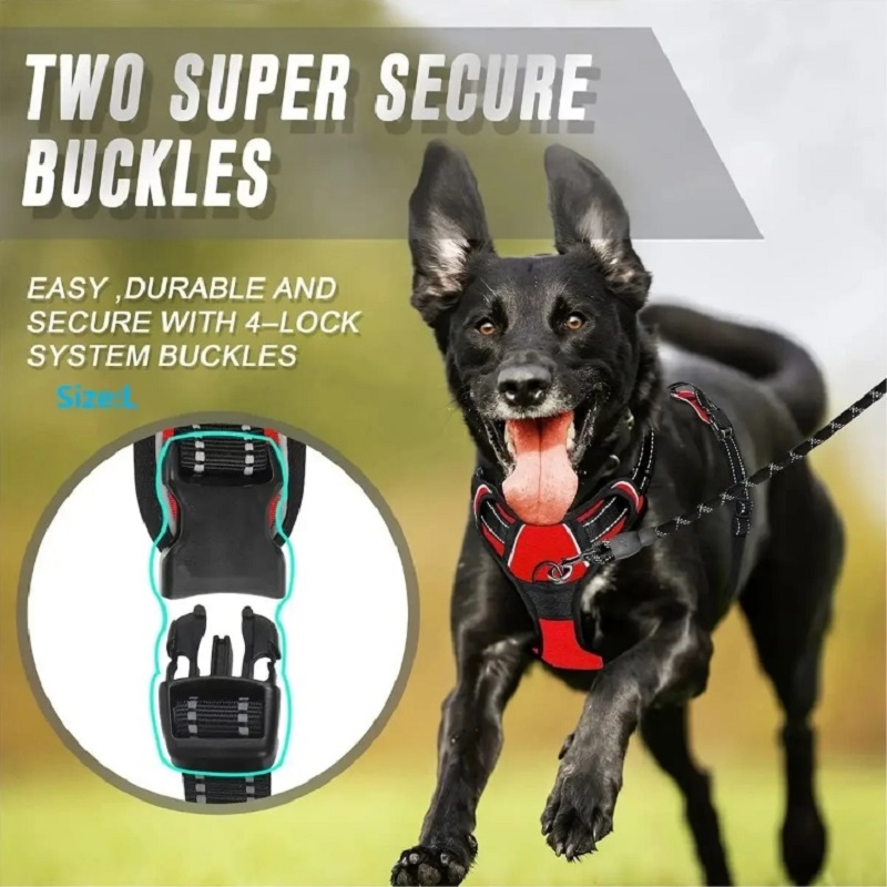 No Pull Dog Harness Large Dog  - огляд і ціна No Pull Dog Harness