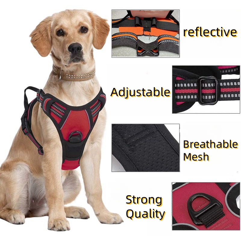 No Pull Dog Harness Large Dog  - огляд і ціна No Pull Dog Harness
