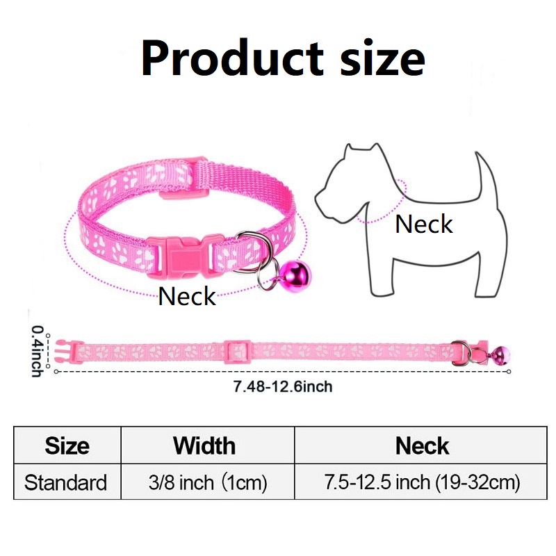 Cat Collar with Bell Necklace  - огляд і ціна Pet Supplies Wholesale