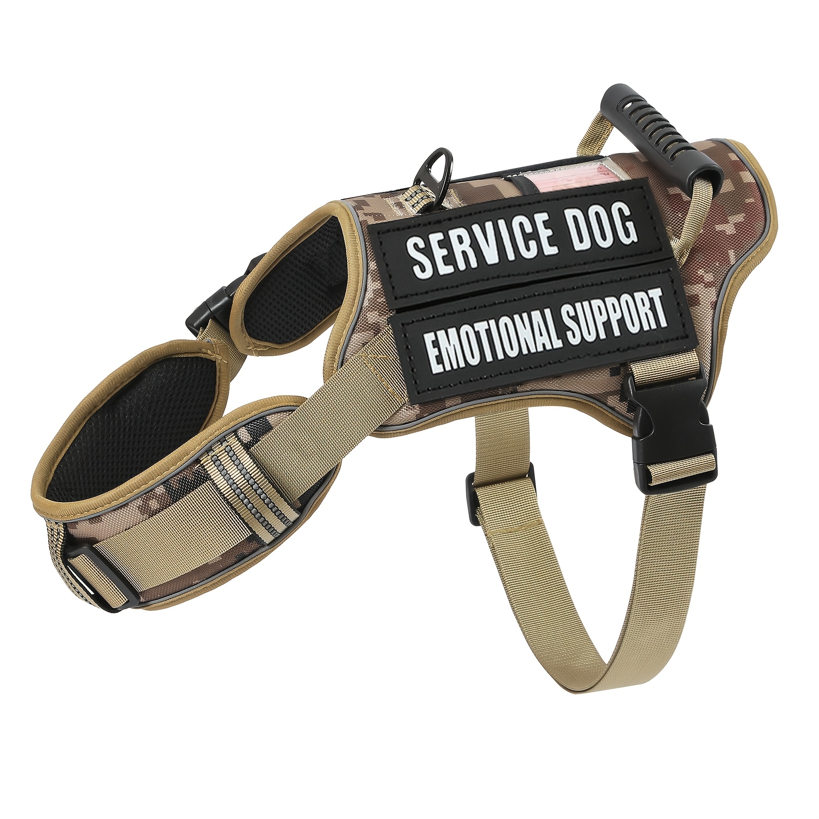 Tactical Service Dog Harness w - огляд і ціна No Pull Dog Harness