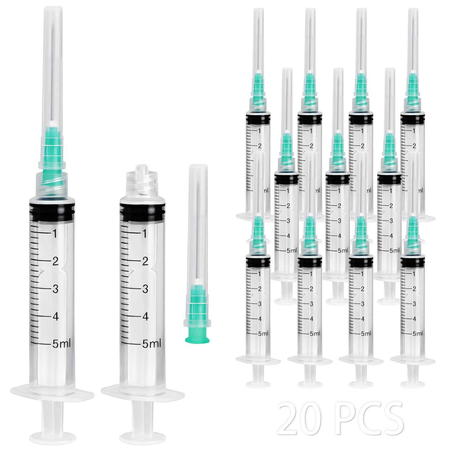 50 Pieces of 5ml Luer-Lock Syr - огляд і ціна Pet Supplies Delivery