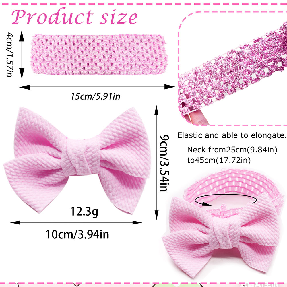 50PCS Dog Bows Elastic Bands C - огляд і ціна Pet Supplies Wholesale