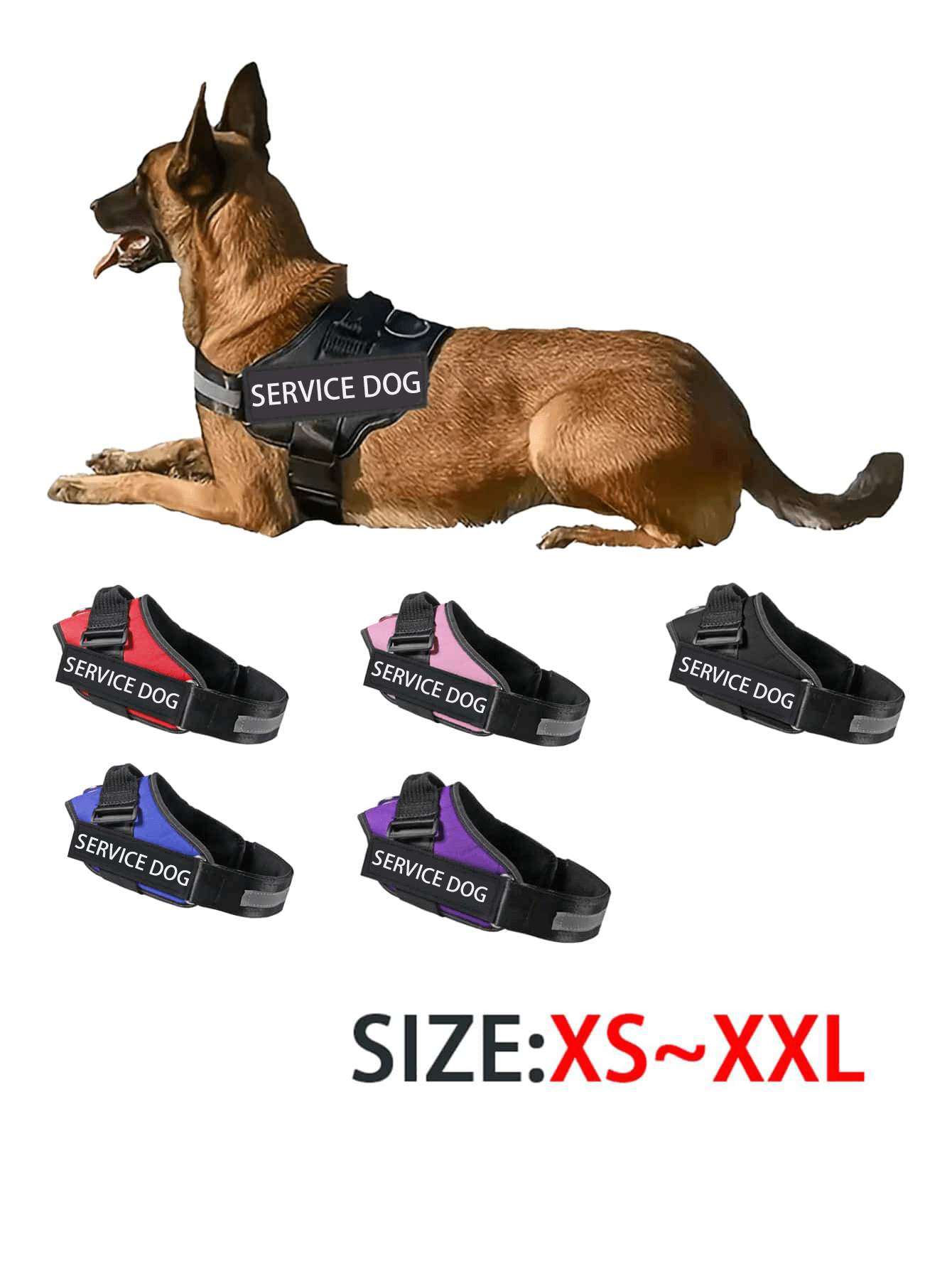 Dog Harness No-Pull Reflective - огляд і ціна No Pull Dog Harness
