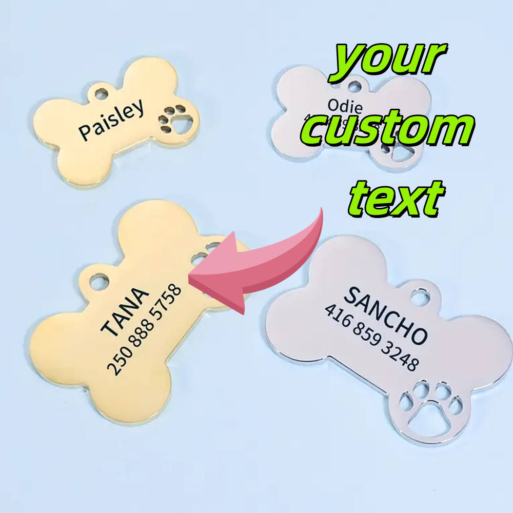 Custom Stainless Steel Pet ID  - огляд і ціна Pet Supplies Wholesale
