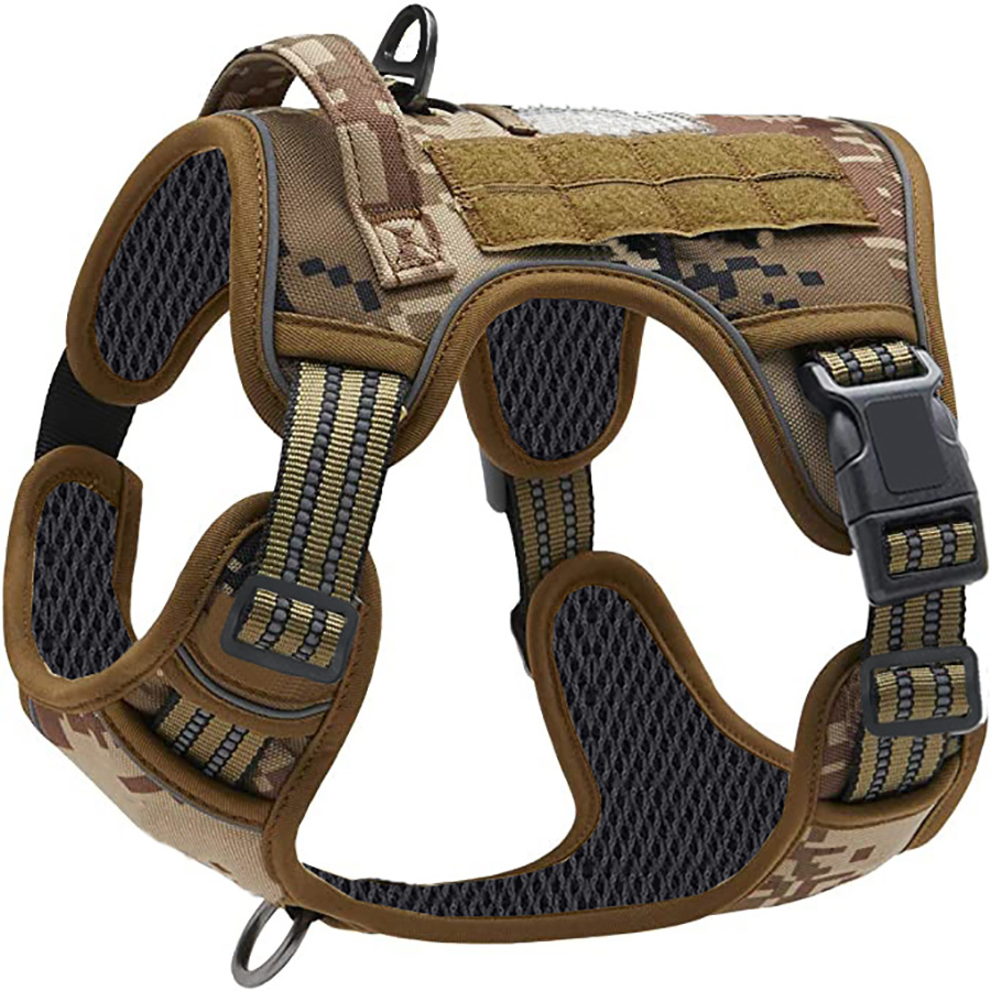 Military Tactical Dog Harness  - огляд і ціна No Pull Dog Harness