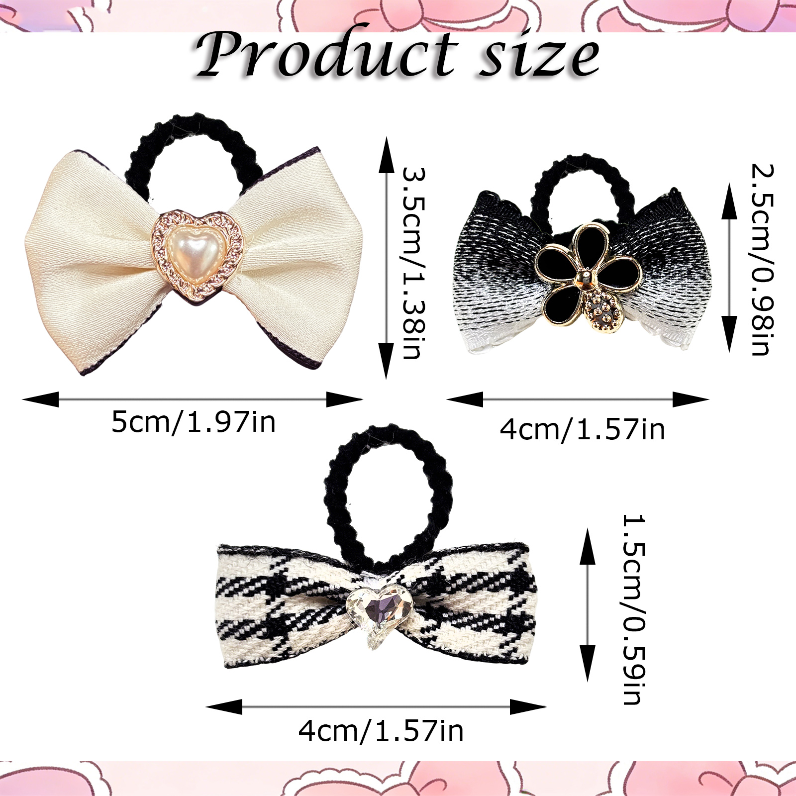 100PCS Luxury Dog Bows With Ru - огляд і ціна Pet Supplies In Bulk