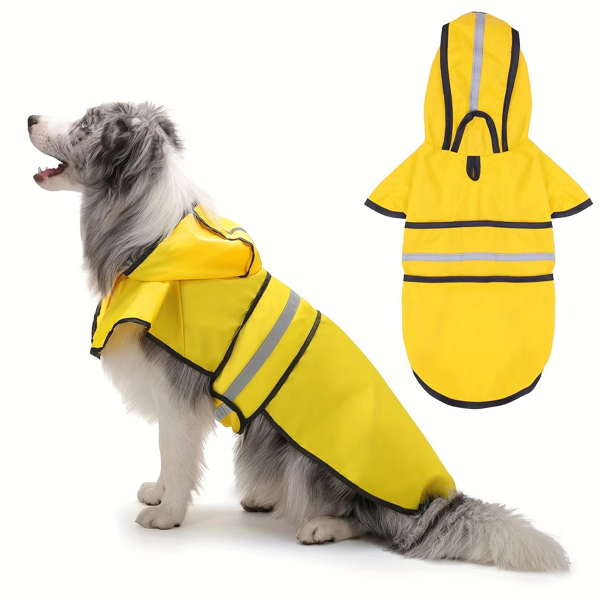 Keep Your Pet Dry And Comforta - огляд і ціна Dog Raincoat