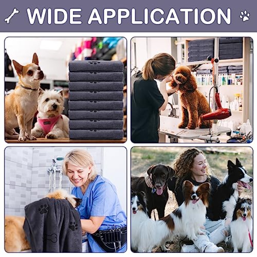 8 Pcs Dog Towels for Drying Do - огляд і ціна Pet Supplies In Bulk