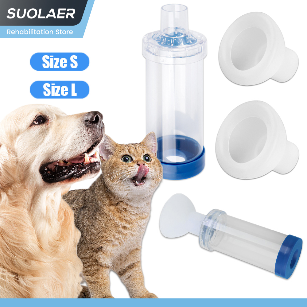 Inhaler Spacer 2 Size Masks fo - огляд і ціна Pet Supplies Delivery