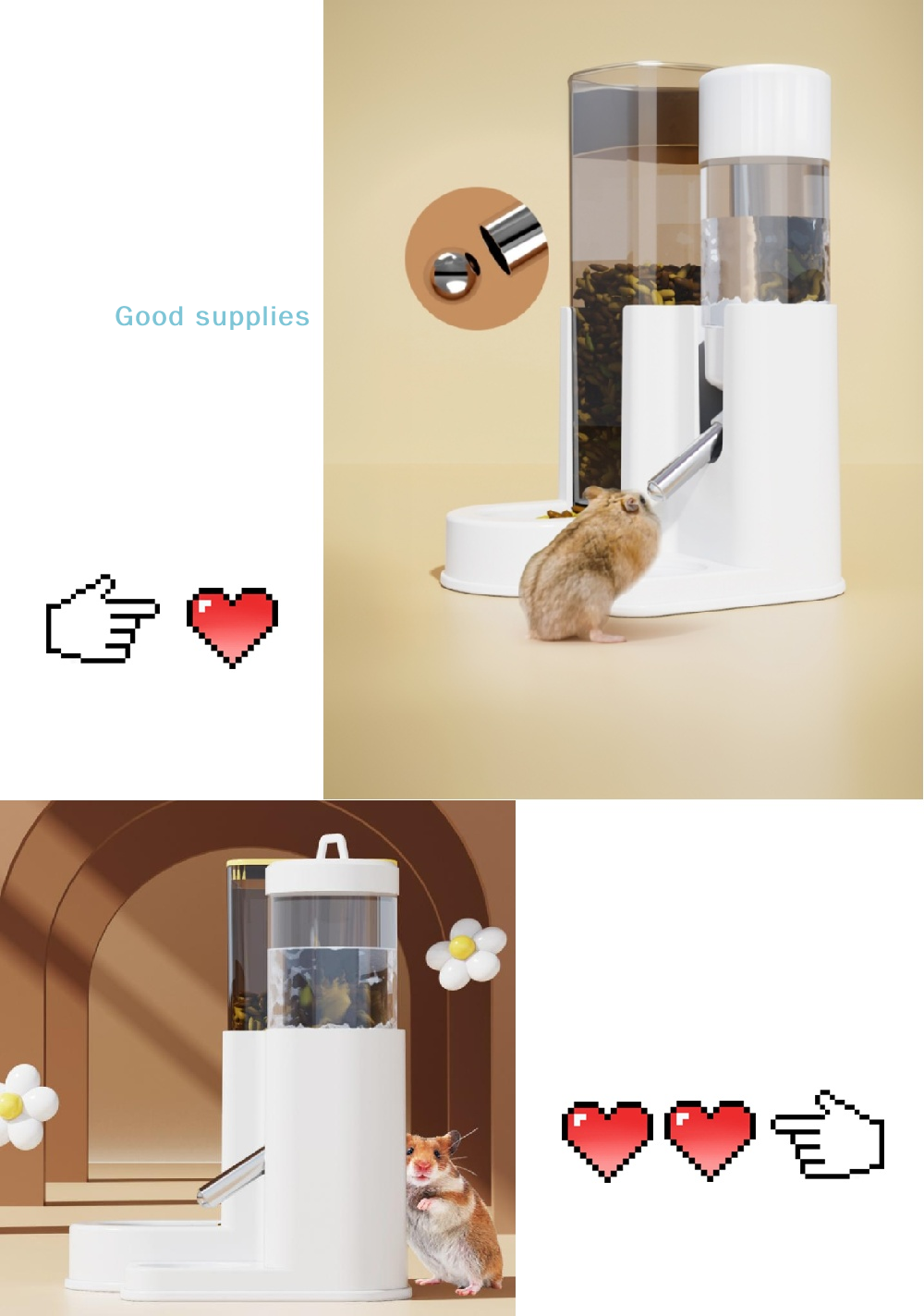 Large Capacity 2-in-1 Hamster  - огляд і ціна Pet Supplies Application
