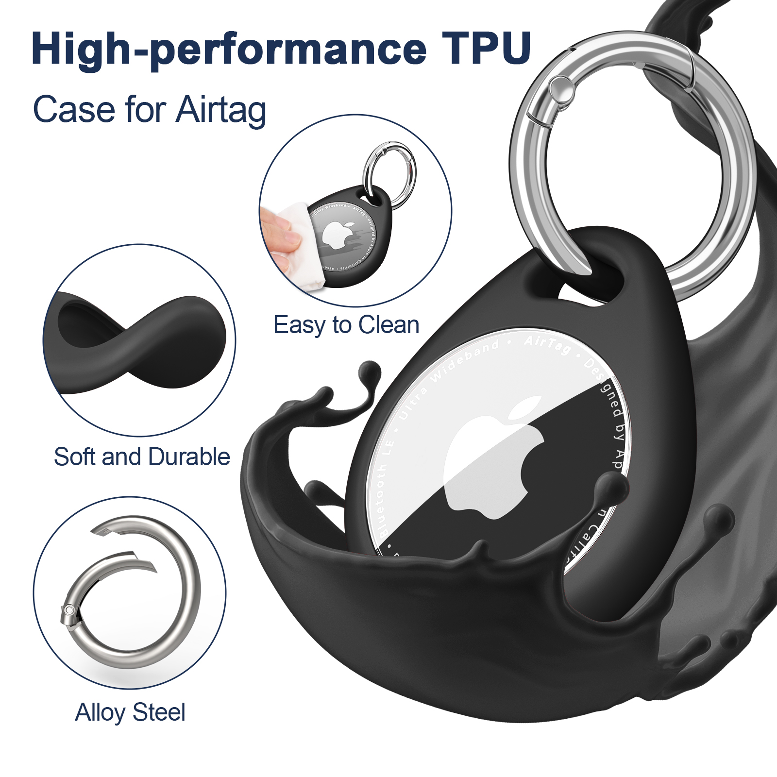 Case For Apple AirTag Cover Wa - огляд і ціна Dog Raincoat