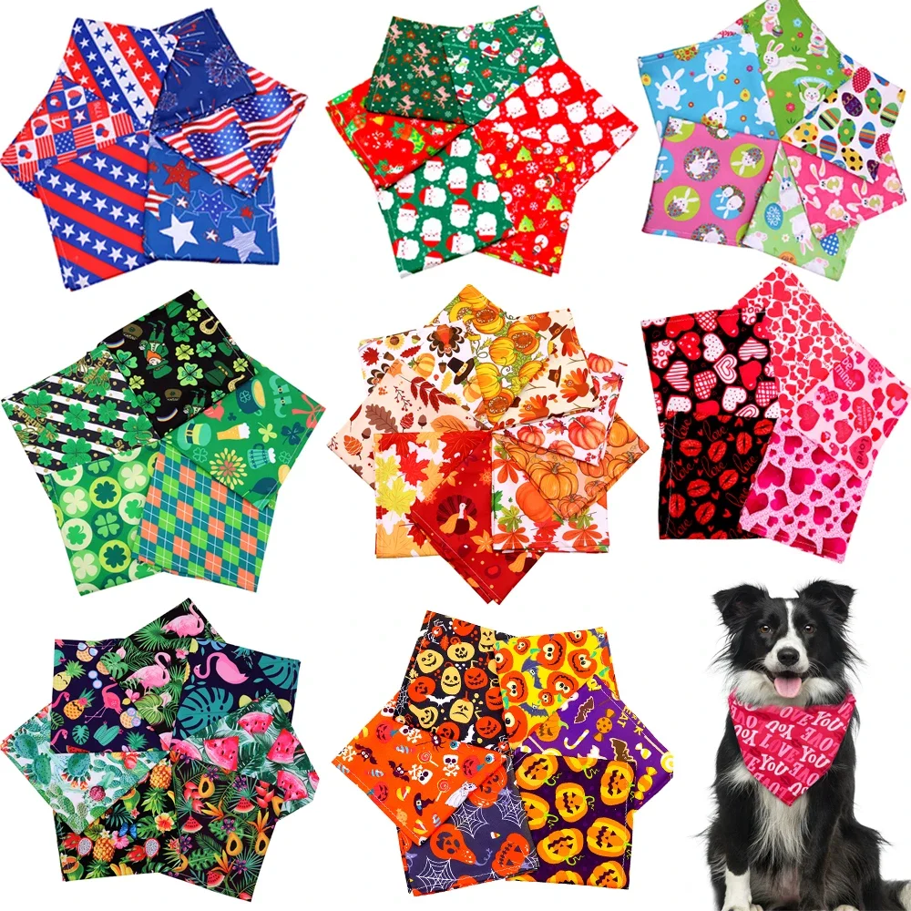 60pcs Dog Bandanas Bulk Wholes - огляд і ціна Pet Supplies In Bulk