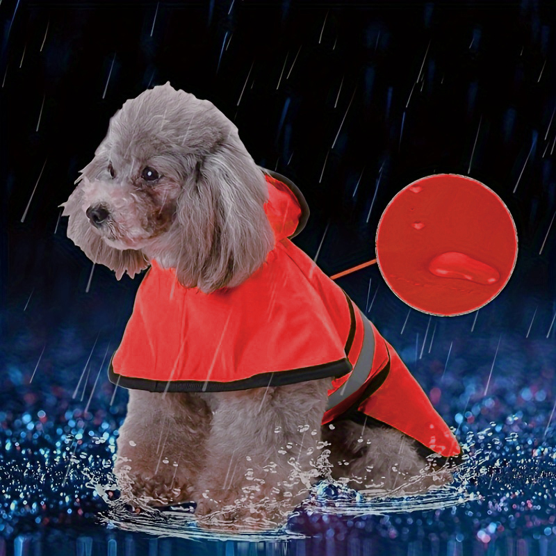 Spring Summer Waterproof Refle - огляд і ціна Dog Raincoat