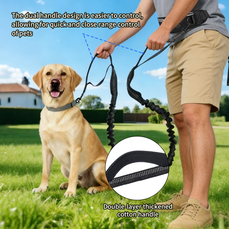 Foldable Reflective Dog Leash  - огляд і ціна No Pull Dog Harness